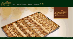 Desktop Screenshot of classiquepatisserie.com